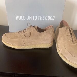 Hard Graft Pure Derby Shoe - Tobacco Sz: 43 NEW